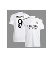 Kylian Mbappe 2024-25 Yeni Sezonu Real Madrid Yetişkin İç Saha Forması (Beyaz)