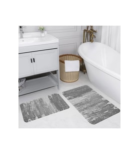 Eliana Home Baskılı 2'li Banyo Paspas Takımı RVG5157