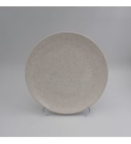 Arna 25 Cm Seramik Servis Tabağı  6 Adet -Simli