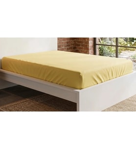 Newsheet %100 Pamuk Kaymaz Lastikli Tek Kişilik Penye Çarşaf (100x200 cm) – Sabahları Toplanmayan, T