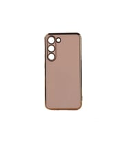 Samsung Galaxy S23 Plus Uyumlu Kılıf Zore Bark Kapak (Rose Gold Altın)