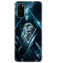 Samsung A02S A03S A10 A12 A13 A21S A22 Kılıf Desenli Silikon Old Owl 1649