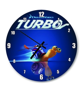 Cakatablo Turbo Film Posteri  Duvar Saati