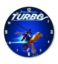 Cakatablo Turbo Film Posteri  Duvar Saati