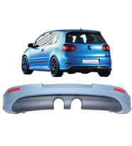 Vw Golf 5 Arka Tampon Eki R32 Plastik Boyasız 2003-2009