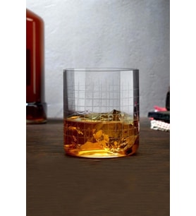 Paşabahçe Nude Glass Finesse Grid 4 Lü  Dof Viski Bardağı Seti 390CC D 4 HK