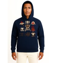 Kapüşonlu Barbecue Chophouse Restaurant Kebab Grilling Göğüs Tasarımlı Unisex Sweatshirt