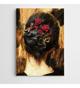 Roses Modern Sanat  Kanvas Tablo