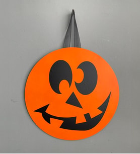 Halloween -Cadılar Bayramı Özel  Bal Kabağı Kapı Duvar Süsü