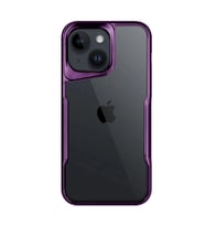 İphone 15 Kılıf Boyi Silikon Kapak - Derin Mor