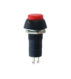 Yuvarlak Plastik Buton 12mm Ters Kontak Ic-187 Ic 187 Ic187