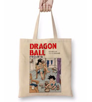 Goku E Gohan Saga Cell Bez Çanta Uzun Saplı