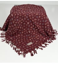 Eripek Sökme Boncuklu Tülbent 06430 (Bordo)