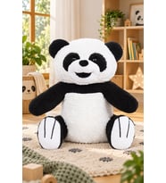 SEVİMLİ PANDA NO 1 (Siyah - Beyaz)