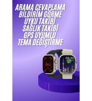 Akıllı Saat Bluetooth Bağlantılı Uyku Ve Sağlık Takibi