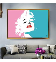 Altın Çerçeveli dekoratif tablo l769 (Gold)