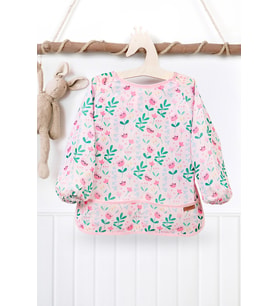 Proof Uzun Kollu 2-4 Yaş Sıvı Geçirmez Etkinlik Mama Aktivite Anaokul Kreş Bebek Çocuk Önlüğü Flowy