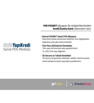 PrestaShop - Yapı Kredi Sanal POS Modülü