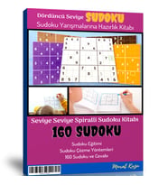 Dördüncü Seviye Sudoku Kitabı Spiralli (160 Seçilmiş Sudoku)