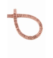 Hematit Doğal Taş Parlak Roz Yarasa Kesim 7x1mm Dizi [AA]