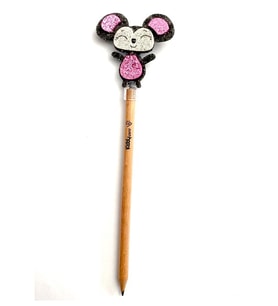 Kiddy World Keçe Başlıklı Kurşun Kalem Fare - 2 adet