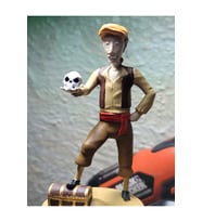 Monkey Island Guybrush Threepwood Boyalı Figür Guybrush Figür 15CM