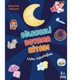 Eğlenceli Boyama Kitabı - Uyku Yolculuğum