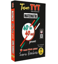Tasarı TYT Matematik 40 ta 40 Net Soru Bankası