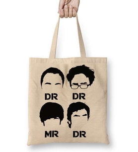 The Big Bang Theory Bez Çanta Uzun Saplı