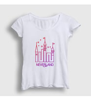 Presmono Kadın Beyaz Neverland K-Pop G I Dle T-Shirt 409421tt (Beyaz)