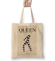 Queen Freddie Mercury 02 Bez Çanta Uzun Saplı