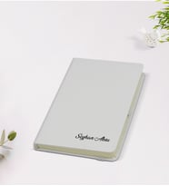 BK Gift Kişiye Özel İsimli 9x14cm Beyaz Defter