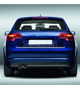 Audi A3 Krom Bagaj Alt Çıtası 2004-2012 (4 kapı)