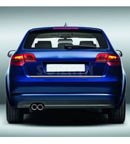Audi A3 Krom Bagaj Alt Çıtası 2004-2012 (4 kapı)