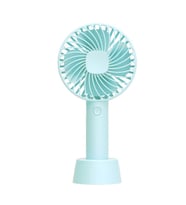 Concord CF15 Taşınabilir Mini Fan Şarjlı Vantilatör (Mavi)