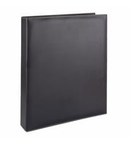 KARTVİZİT ALBÜMÜ 10 SIRALI 500 KARTLIK İNDEKSLİ 26X32 CM (Siyah)