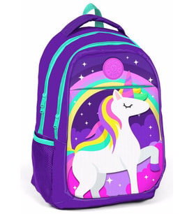 Yaygan Kids Mor Unicorn Kız Çocuk İlk ve Orta Okul Çantası