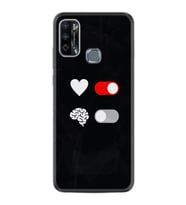 Infınıx Hot 9 Play Kılıf Silikon Desen Özel Seri Love Brain 1722