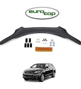 Eurocap Audi Q7 Ön Kaput Koruyucu Rüzgarlık 3mm (Abs) 2005-2015