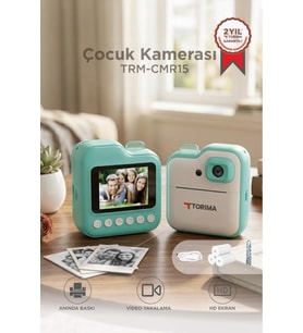 Dijital Fotoğraf Makineleri Çocuk Termal Resim Kağıt Baskılı Yazıcı Kamera