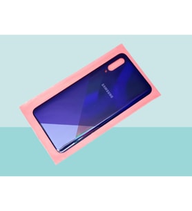 Samsung Galaxy A30S A307 Uyumlu Arka Kapak Batarya Kapağı - MAVİ