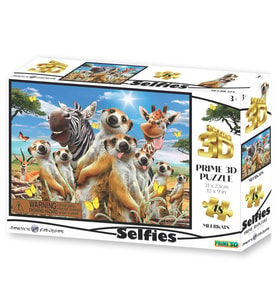 Prime 3D - Mirket Selfie 48 Parça Puzzle 10692