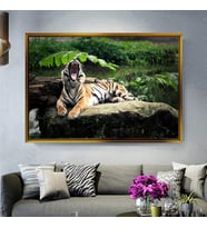 Altın Çerçeveli dekoratif tablo a608 (Gold)