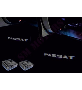 Passat Araçlara Pilli Yapıştırmalı Kapı Altı Logo Kutu Içeriği 2 Adet
