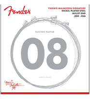 Fender 0733250600 Yngwie Malmsteen Signature Elektro Gitar Teli (08-46) Yngwie Malmsteen Özel Ölçüleri Hızlı Solo ve Derin Bendler İçin