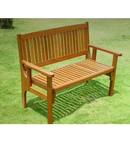 Wood Garden Oturak 140cm*Buğlem Yıkanır-Katlanır Ahşap Sedir* (Açık Kahverengi)