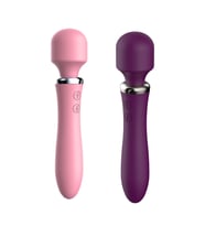 10 Modlu Şarj Edilebilen Su Geçirmez Lüks Silikon Vibratör (Pembe)