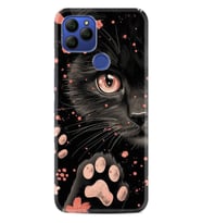 GM 21 Pro Kılıf HD Resim Baskılı Kara Kedi StKd -085