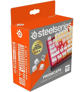 Steelseries Prismcaps – Çift Taraflı Tuş Seti, "Puding" Görünümlü, Tüm Standart Mekanik Klavyeler Il (Çok Renkli)