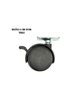 Kilitli 6cm Ayak Tekli